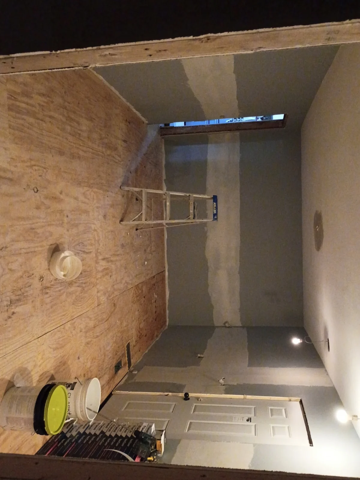 Remodeling a primary bedroom beside the kitchen.